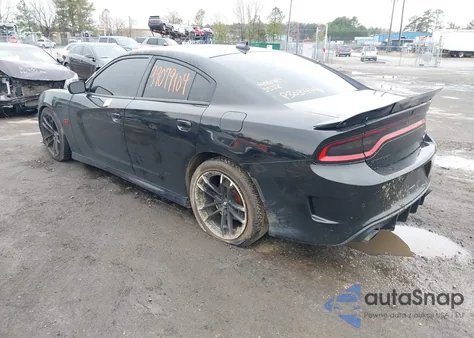 2018 Dodge Charger R/T Scat Pack Rwd из США, поврежденный, VIN 2C3CDXGJ7JH295186